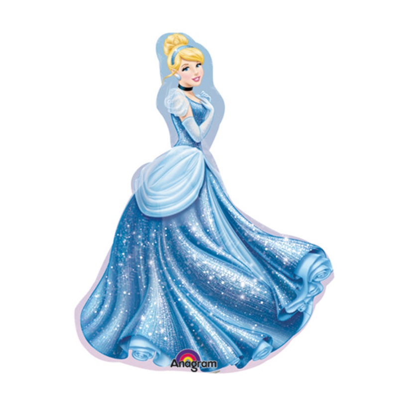 (Airfill Only) Disney Cinderella Shape Balloon