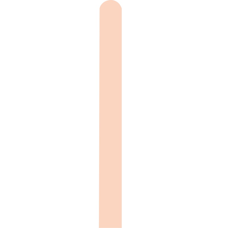 T160D Deco Pink Blush Decomex Twisting Modelling Latex Balloons (100 Per Bag)