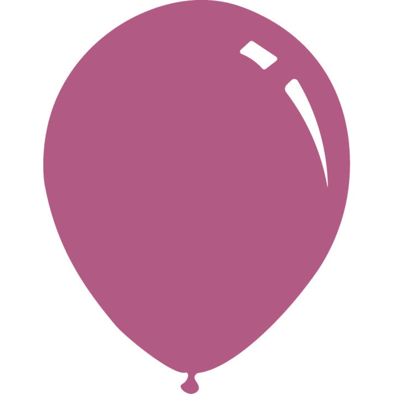 12" Deco Candy Pink Decomex Latex Balloons (100 Per Bag)