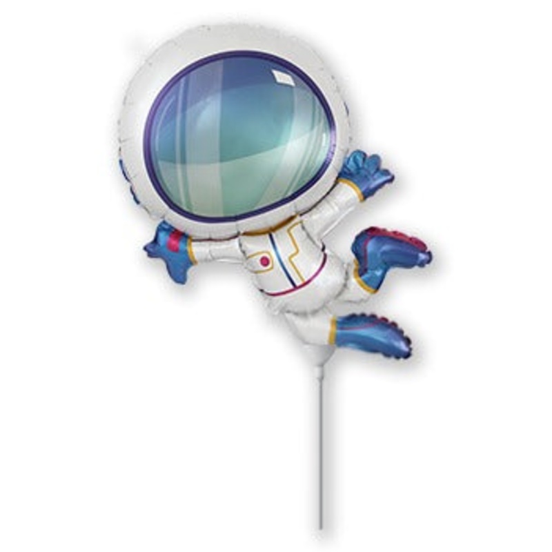 14" Airfill Only Astronaut Mini Foil Balloon