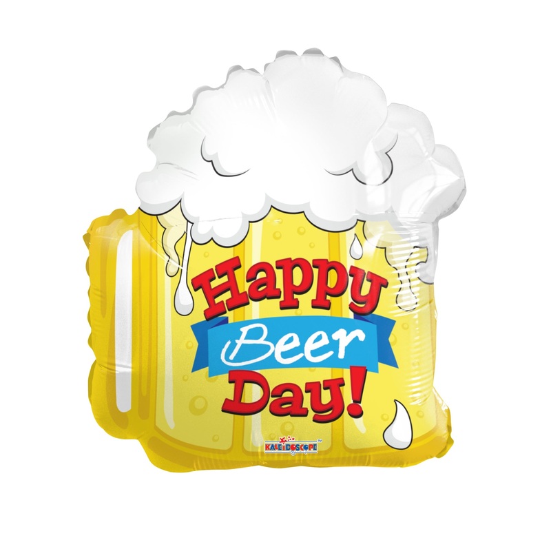 18" Beer Day Shape Balloon