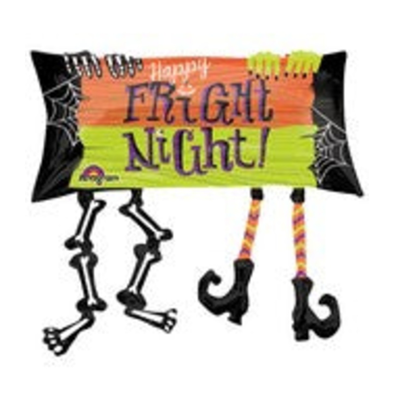33" SuperShape Happy Fright Night Legs Balloon