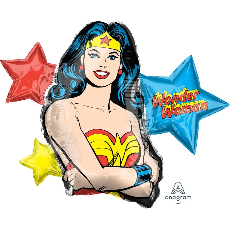 33" Wonder Woman Foil Balloon