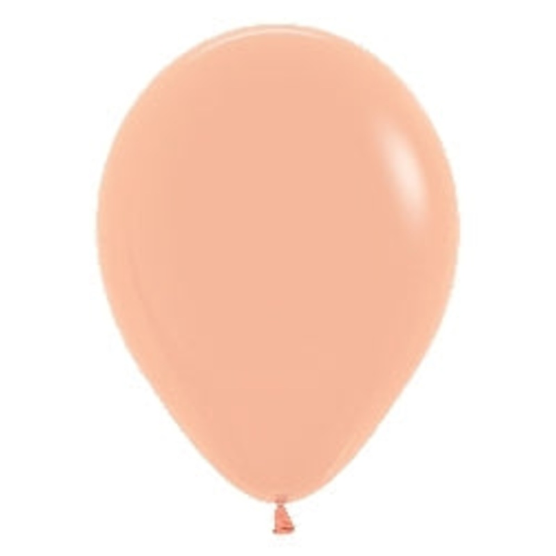 5" Latex Balloons (100 Per Bag) Deluxe Peach-Blush Betallatex/Sempertex
