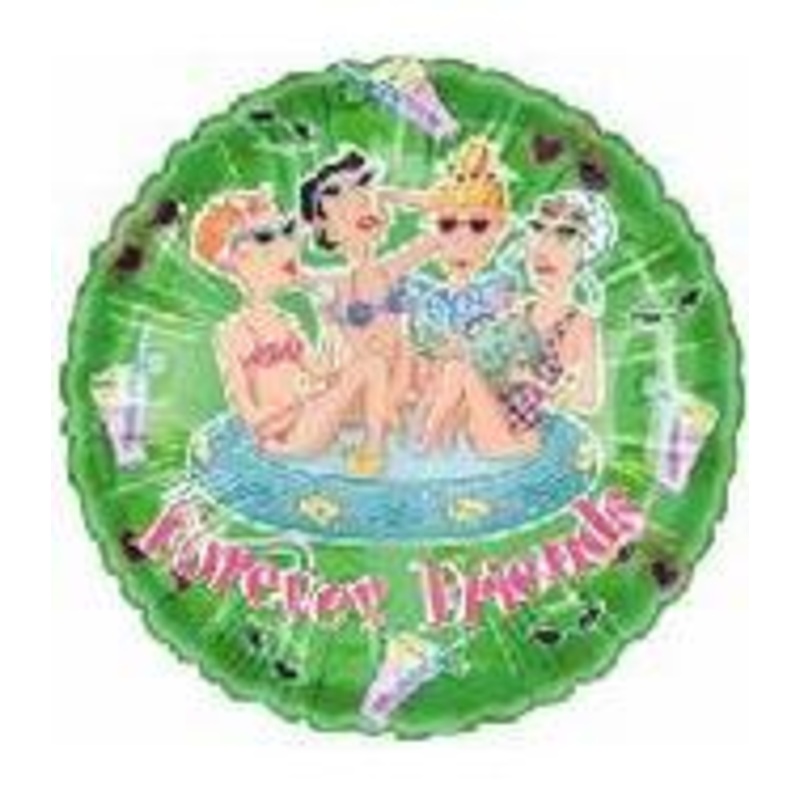 18" Bathing Beauties Forever Friends Balloon
