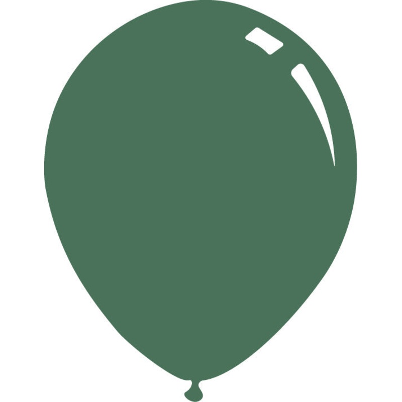 18" Deco Sage Decomex Latex Balloons (25 Per Bag)
