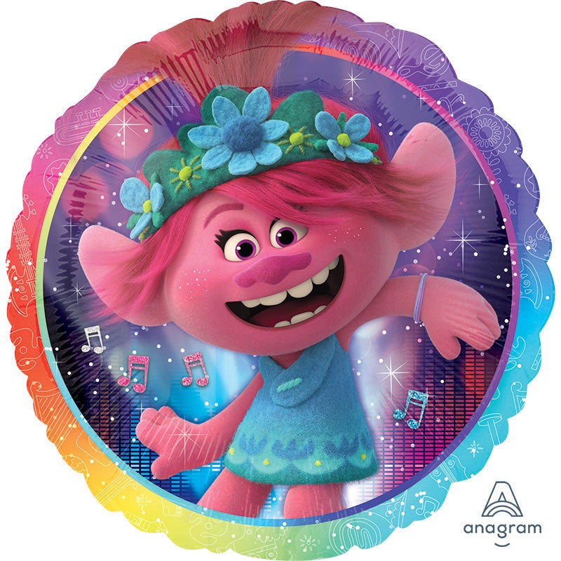 18" Trolls World Tour Foil Balloon