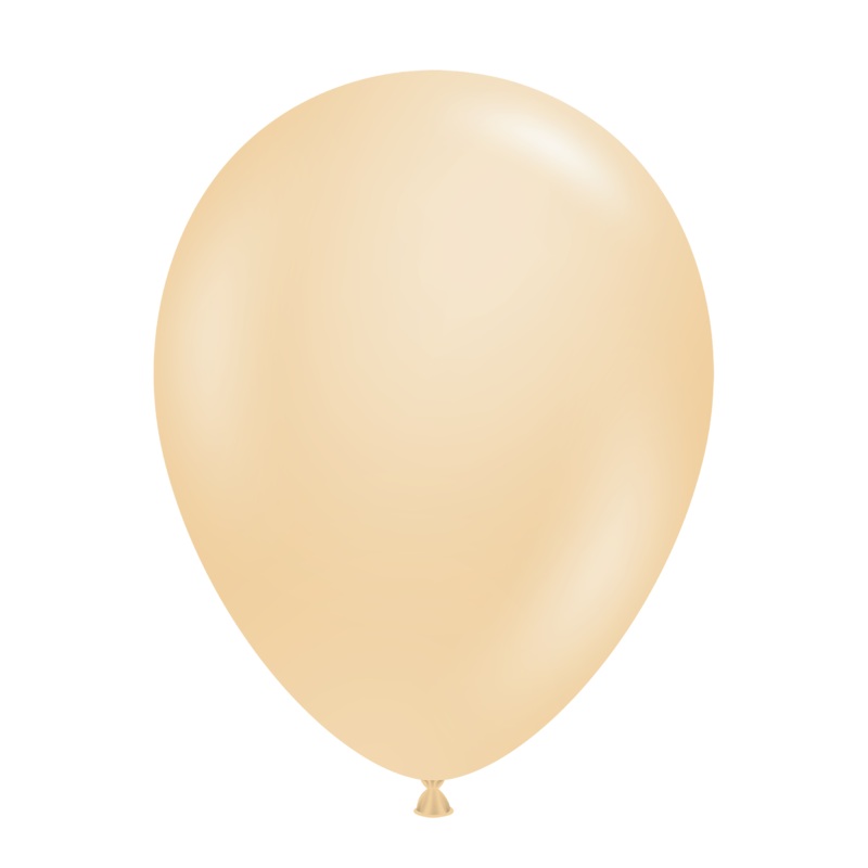 24" Blush Tuftex Latex Balloons Designer Balloons (3 Per Bag)