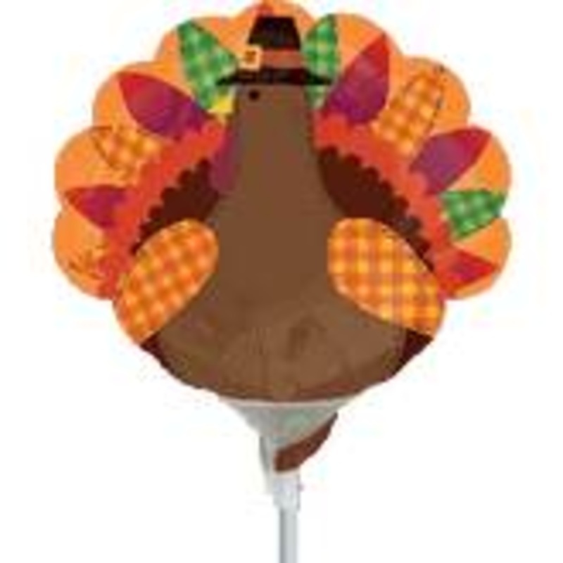 Airfill Only Turkey Balloon Shape