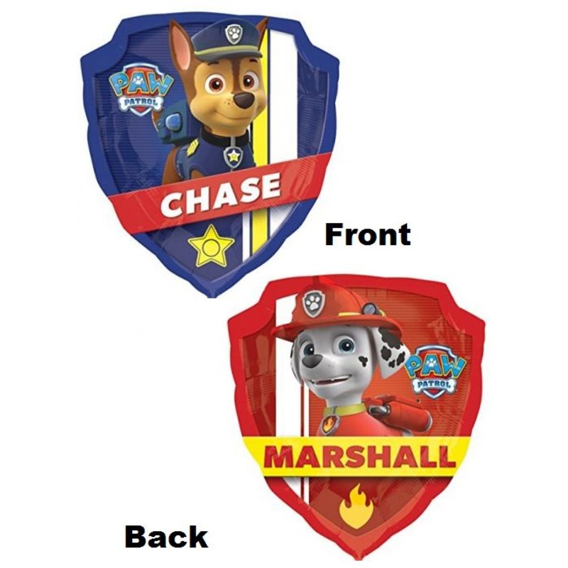 14" Airfill Only Paw Patrol Mini Balloon