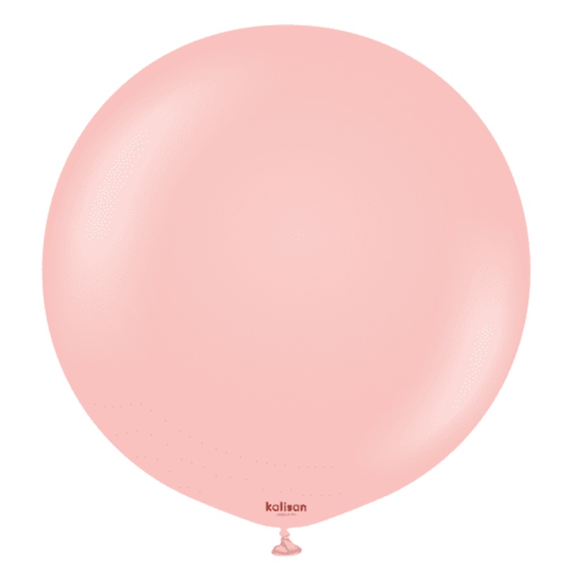 24" Kalisan Latex Balloons Standard Baby Pink (5 Per Bag)