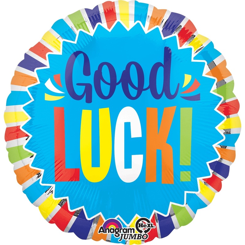 28" Good Luck Burst Balloon