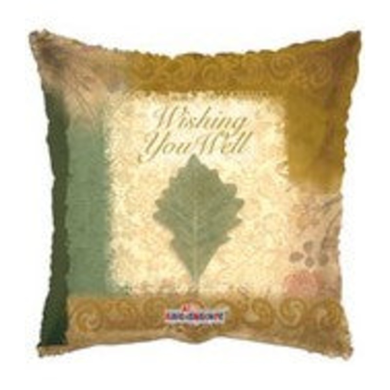 4" Airfill Only Wishing You Well Botanical Balloon