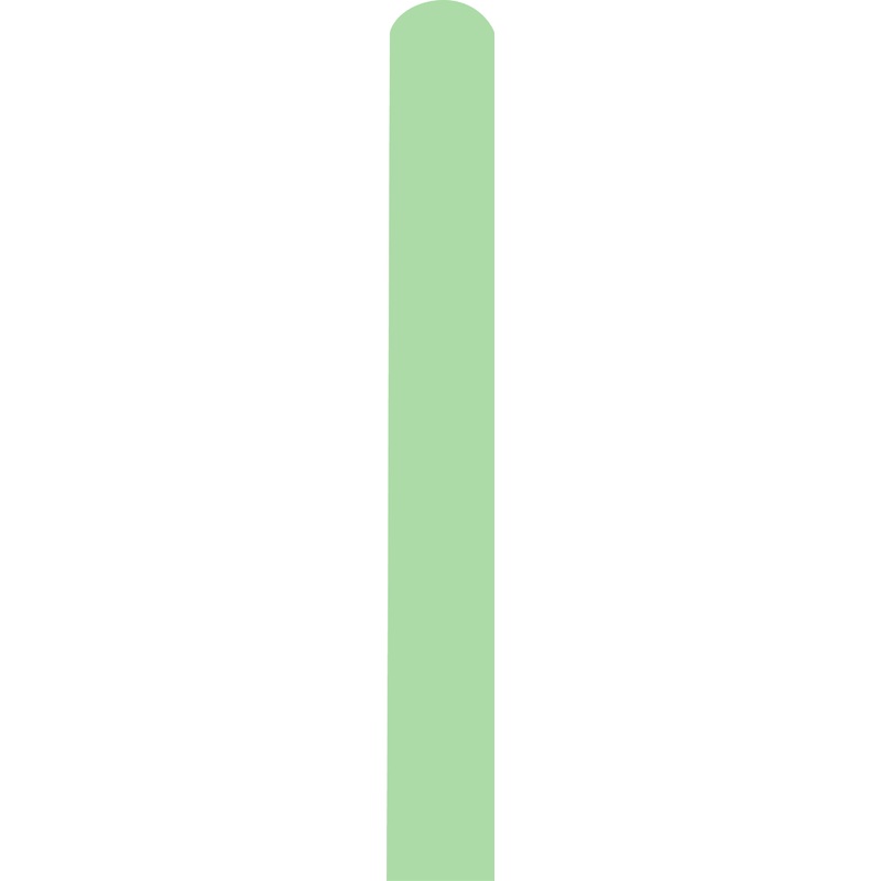 T160D Deco Matte Mint Green Decomex Twisting Modelling Latex Balloons (100 Per Bag)