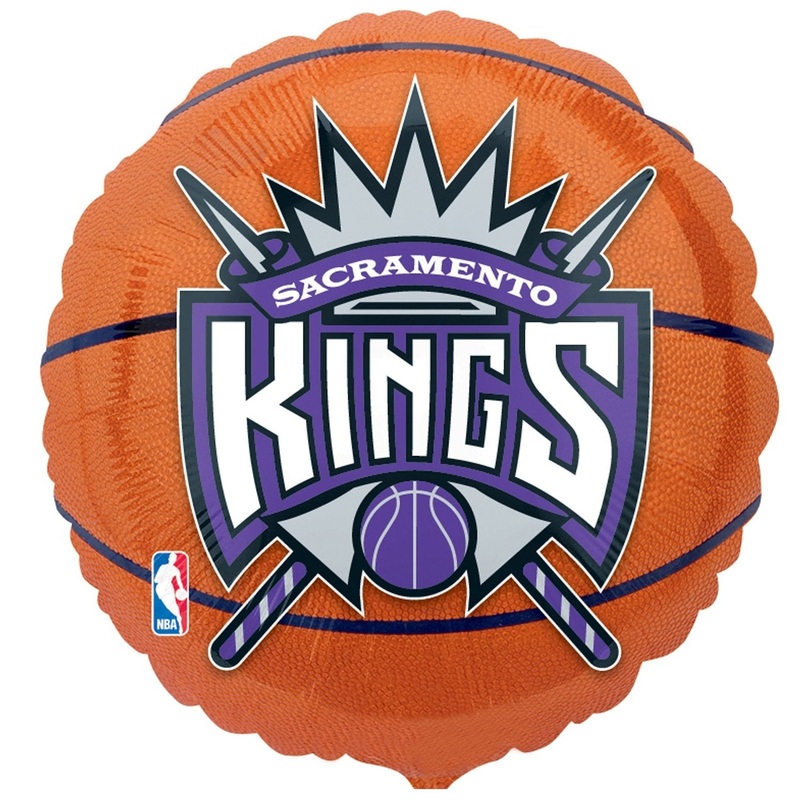 18" NBA Sacramento Kings Basketball Balloon