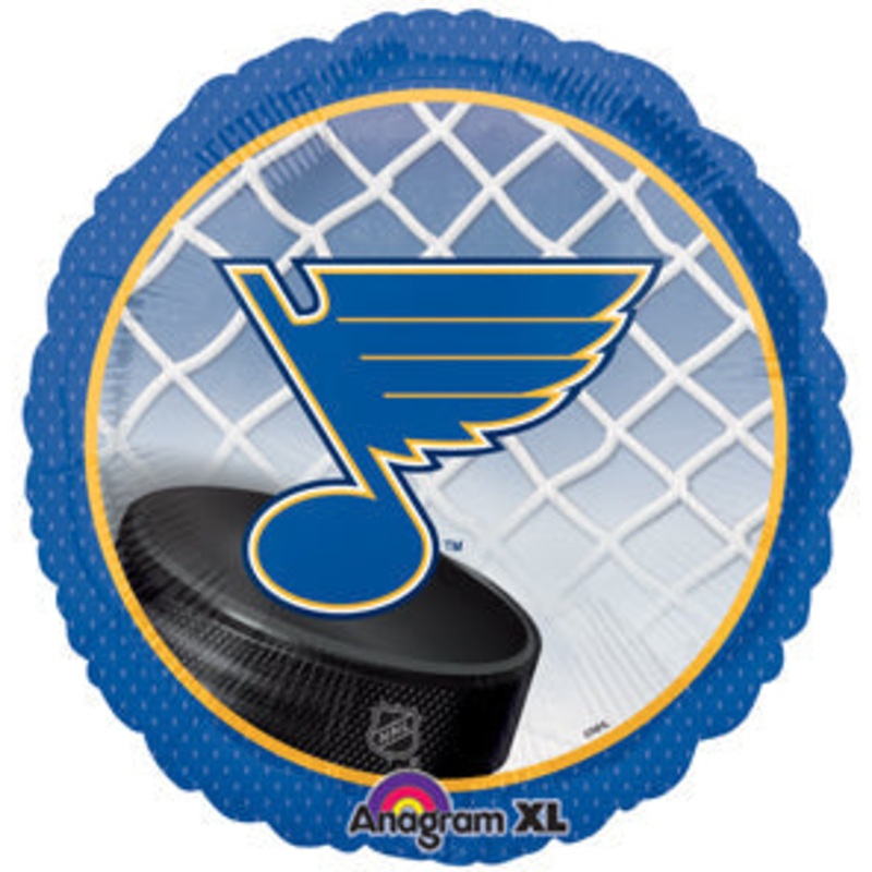 18" NHL Hockey St Louis Blues Mylar Balloon
