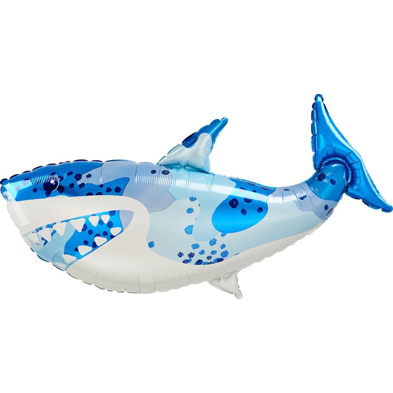 38" SuperShape Shark Foil Balloon