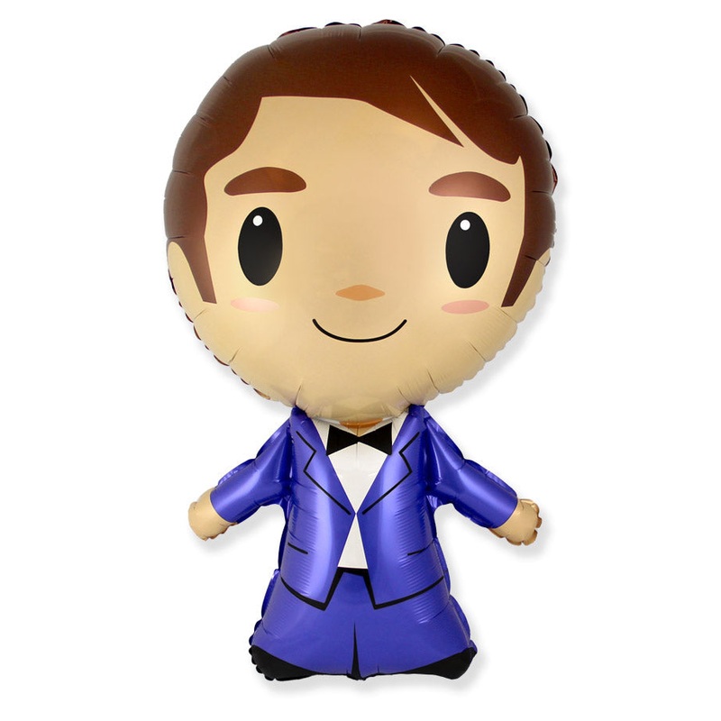 39" Groom Foil Balloon