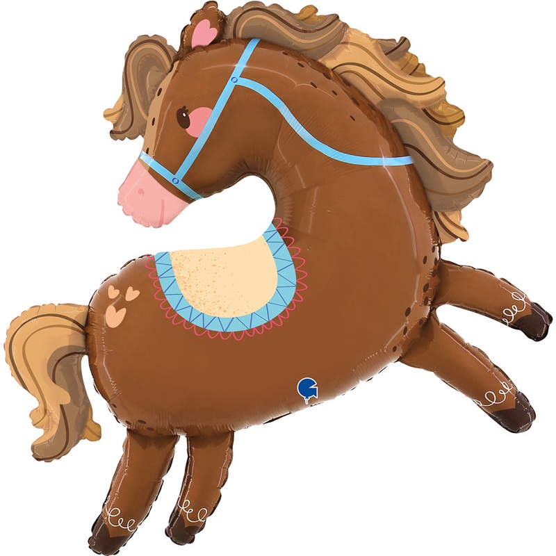 48" Lovely Horse Foil Balloon
