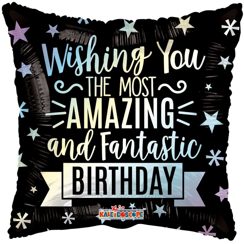 18" Fantastic Birthday Foil Balloon