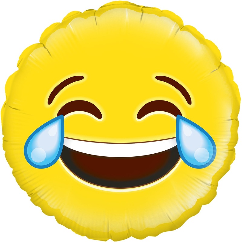 18" LOL Emoji Oaktree Foil Balloon