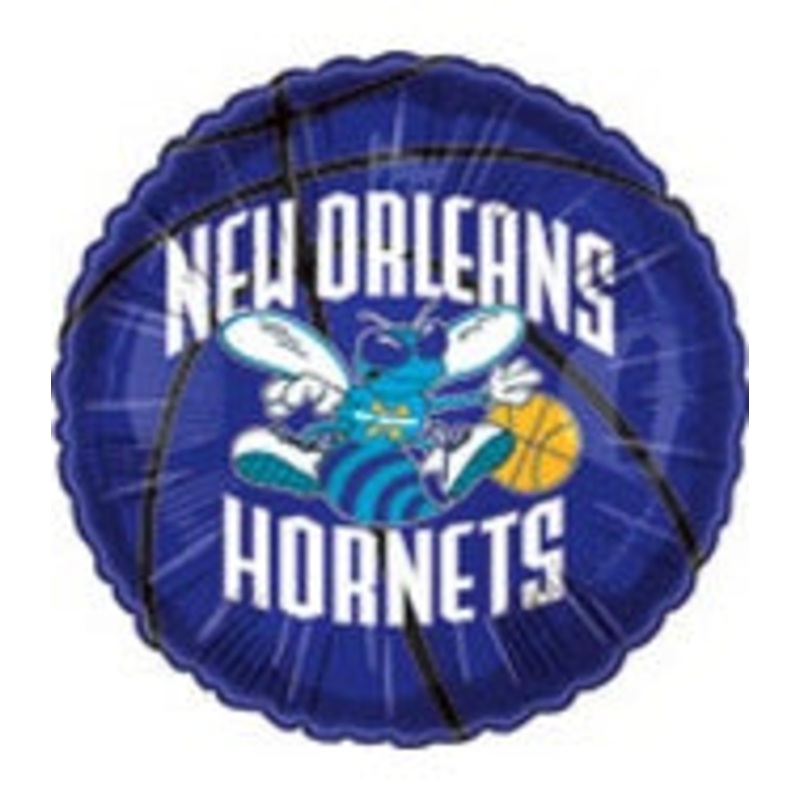 18" NBA Basketball New Orleans Hornets Balloon