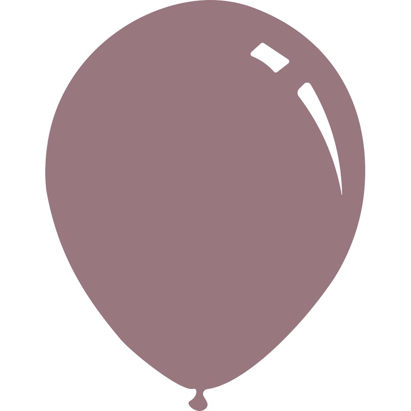 26" Deco Dusty Rose Decomex Latex Balloons (10 Per Bag)