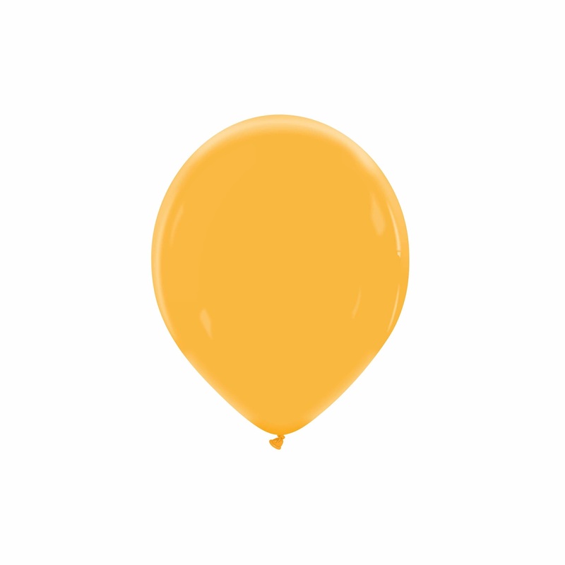 5" Cattex Premium Tangerine Latex Balloons (100 Per Bag)