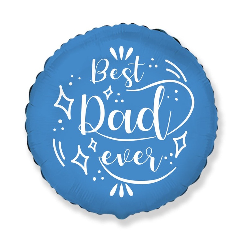 18" Best Dad Foil Balloon