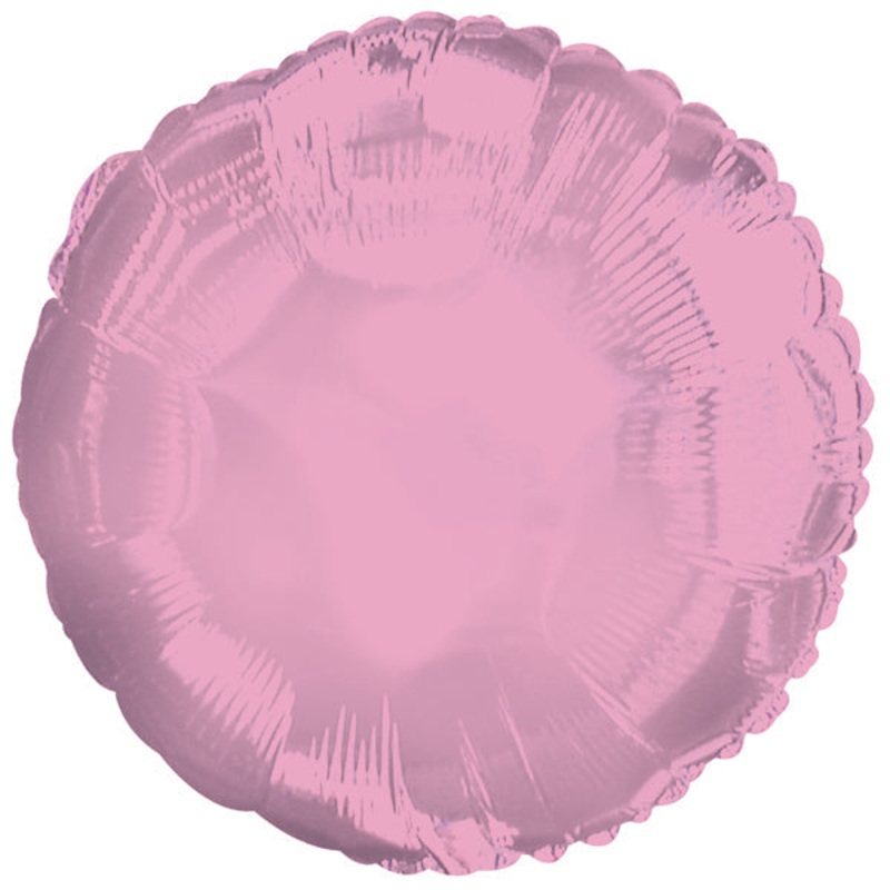 18" CTI Brand Pink Round/Circle Solid Color Balloon