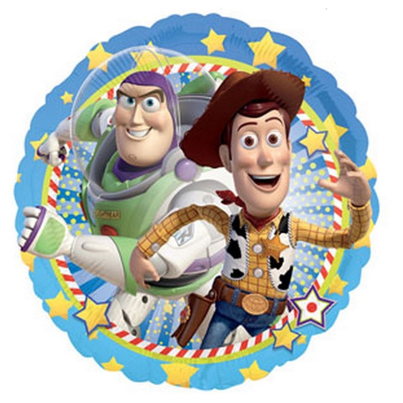 18" Disney Toy Buzz & Woody Party Balloon