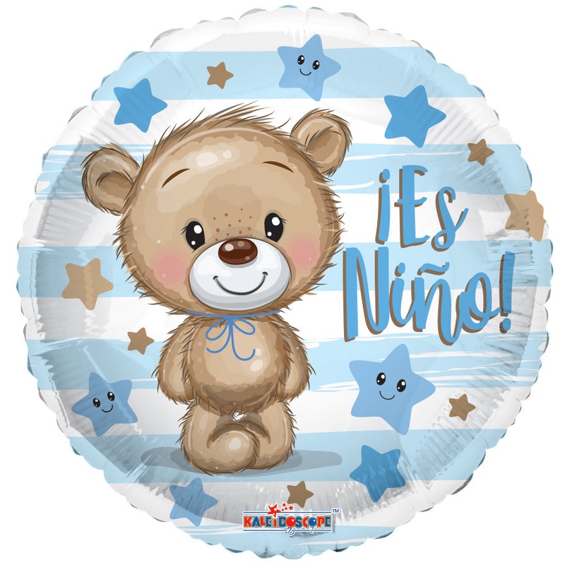 18" Es Nio Oso (Spanish) Foil Balloon