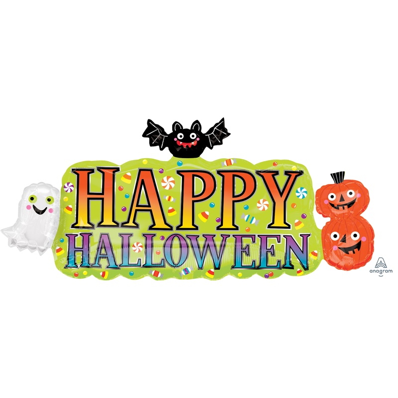36" Jumbo Halloween Banner Balloon