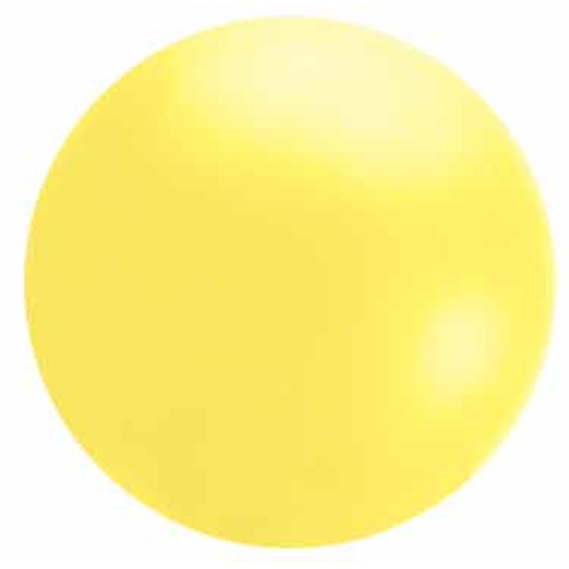 4 Foot Yellow Cloudbuster Balloon Chloroprene