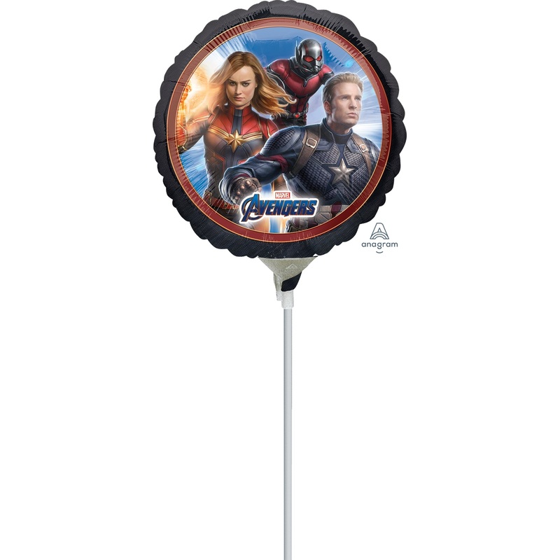 9" Airfill Only Avengers Endgame Foil Balloon