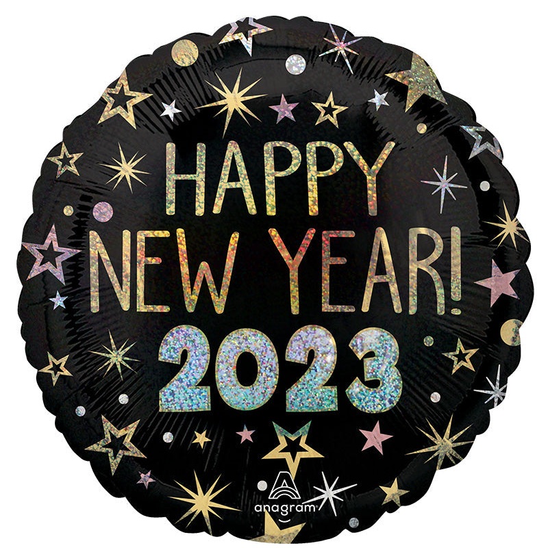 18" 2023 New Year Celebration Foil Balloon