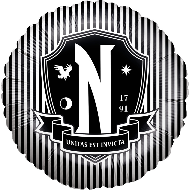 18" Foil Balloon Wednesday Unitas Es Invicta