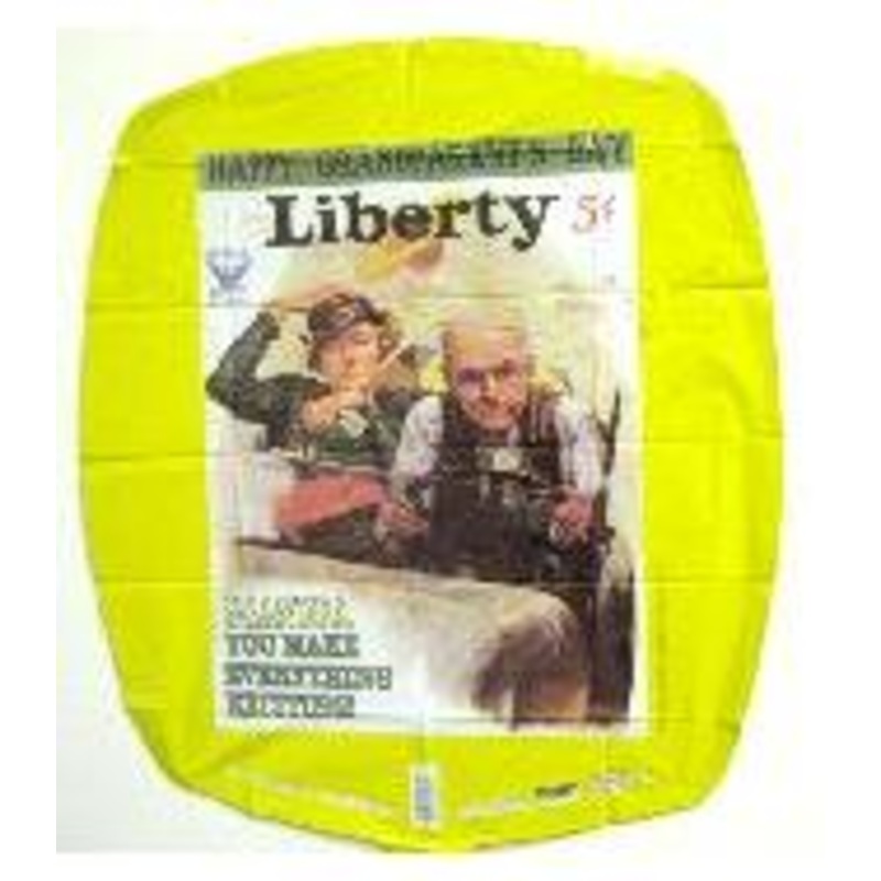 18" Liberty Happy Grandparents Day Wild Ride Balloon
