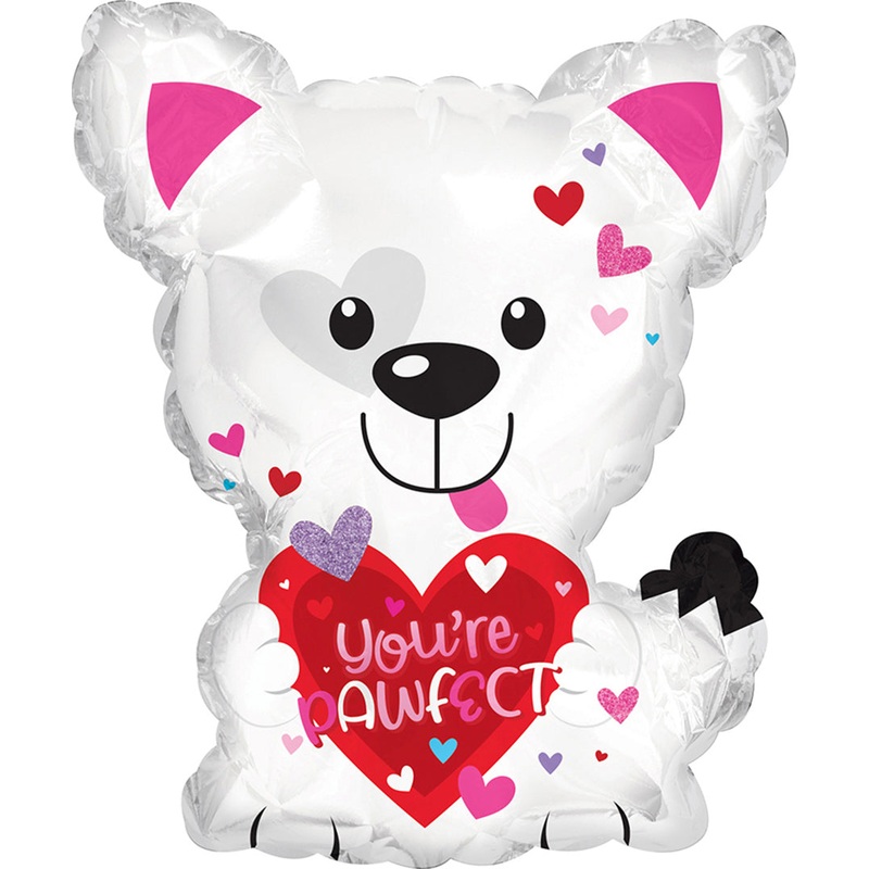 22" You're Pawfect Puppy Foil Balloon