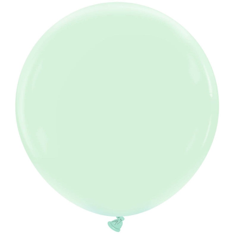 36" Cattex Brand Premium Mint Cream Latex Balloons