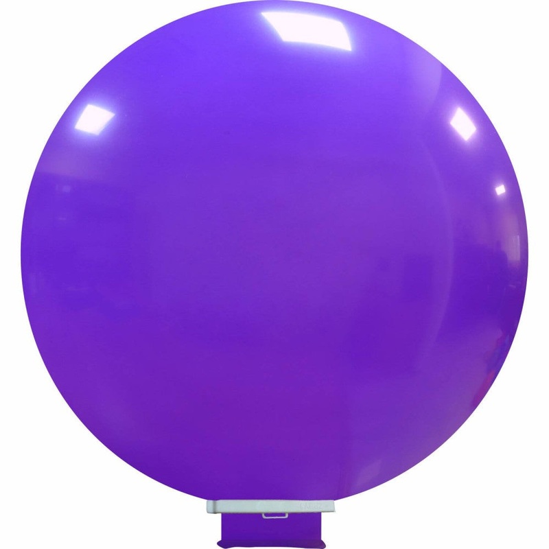 8 Foot (100") 6.5" Neck Opening Cattex Brand Standard Purple Latex Balloons