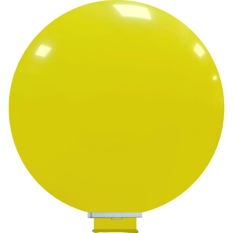 8 Foot (100") 6.5" Neck Opening Cattex Brand Standard Yellow Latex Balloons