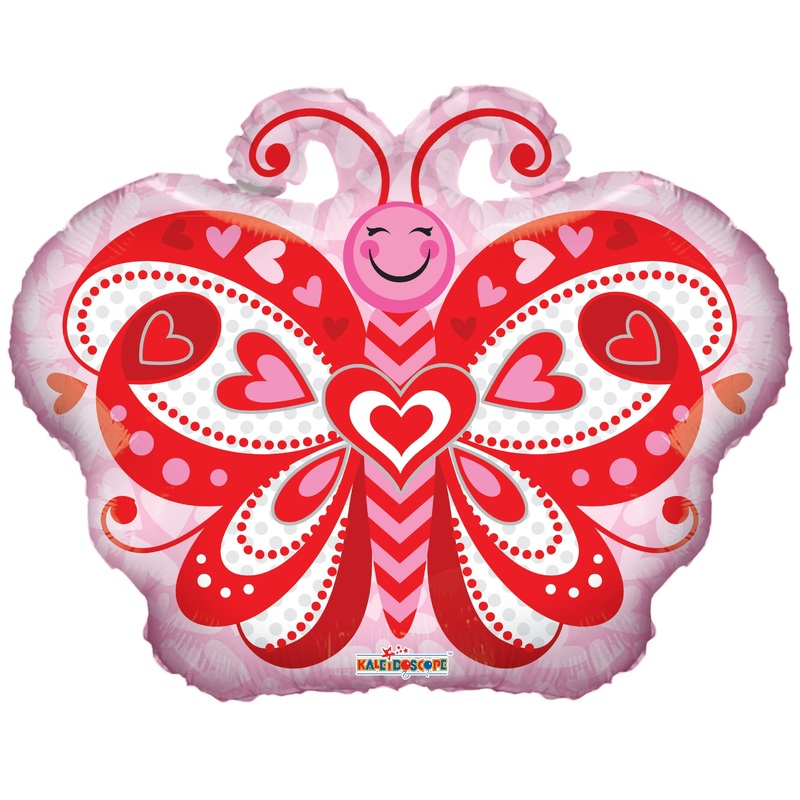 18" Lovely Butterfly Shape Foil Balloon