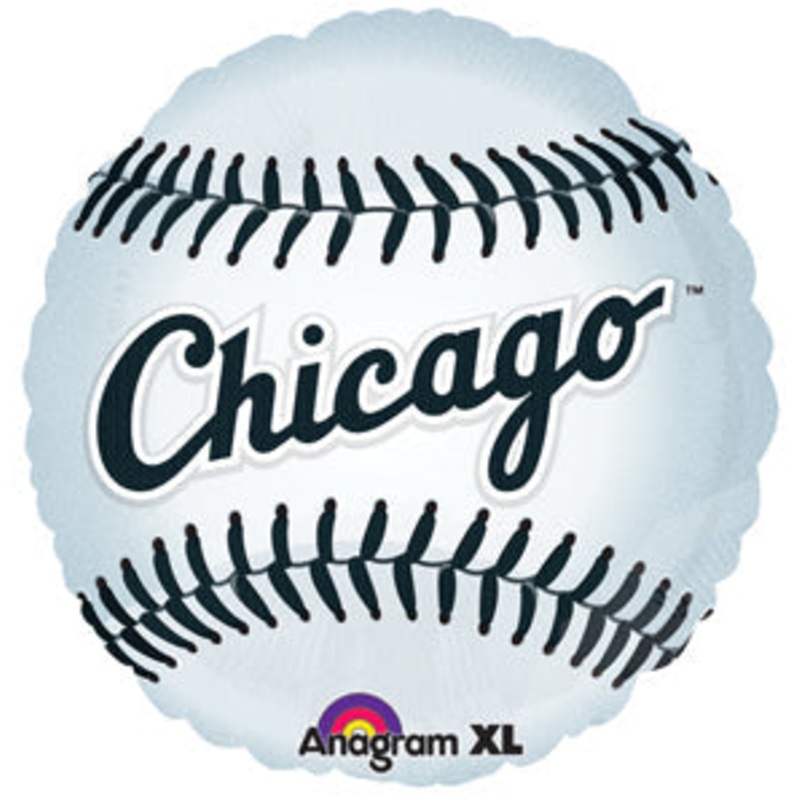 18" MLB Chicago White Sox Baseball Balloon