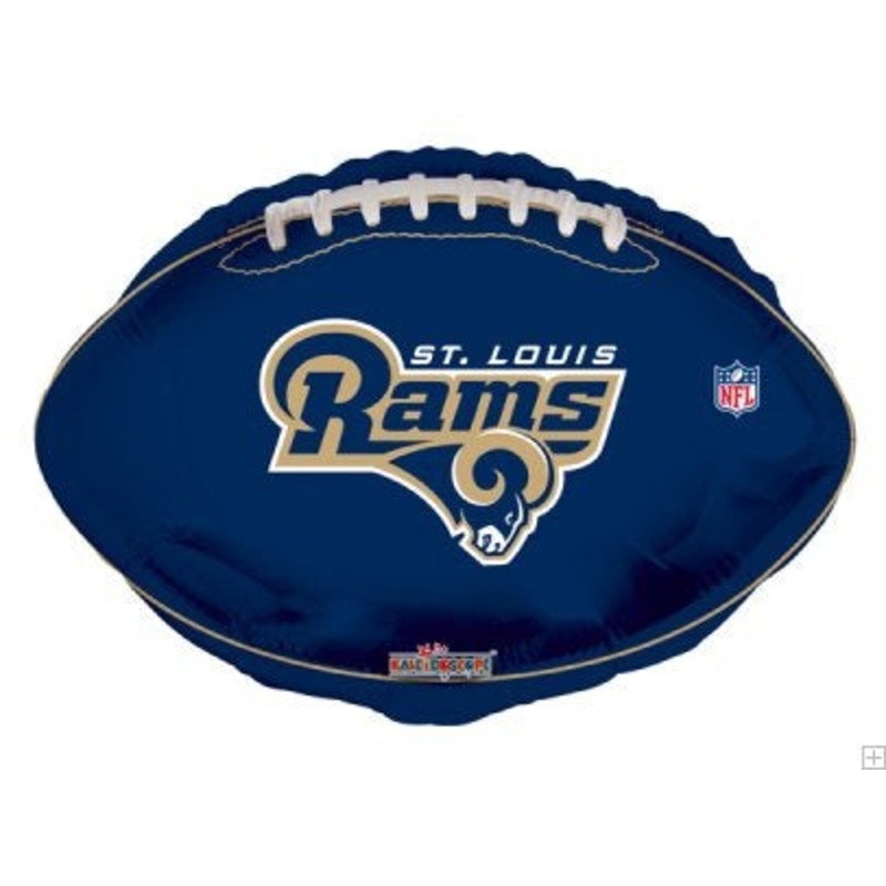 18" NFL Football St. Louis Rams Balloon