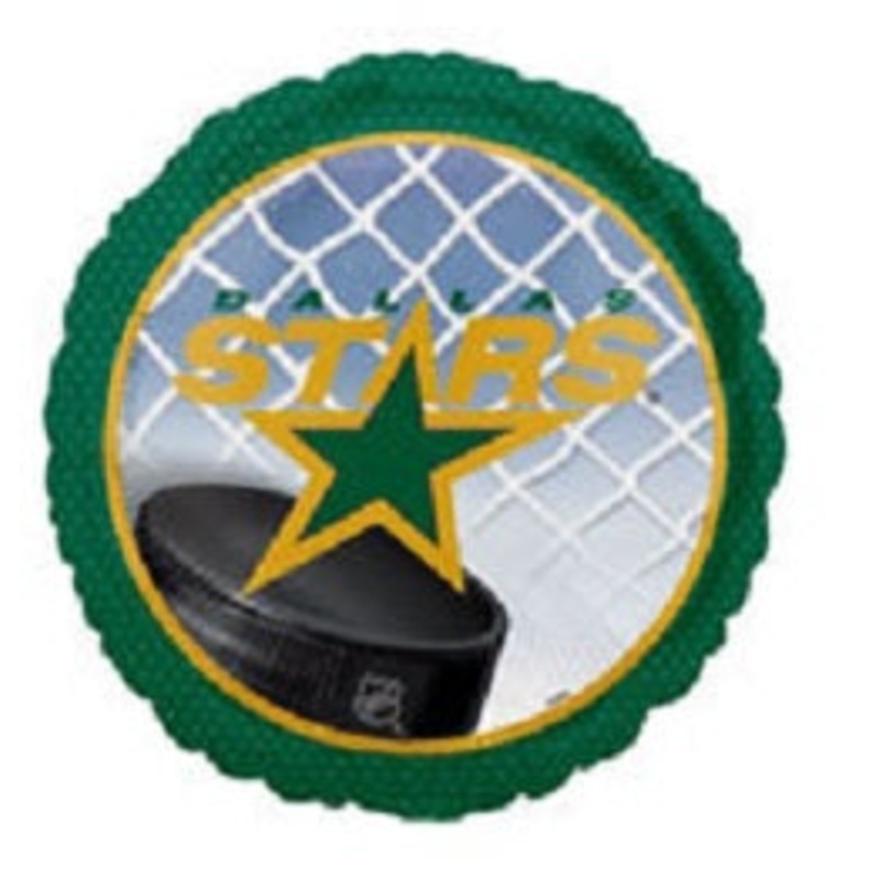 18" NHL Hockey Dallas Stars Balloon