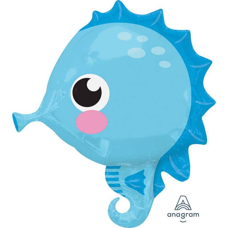 21" Seahorse Foil Balloon