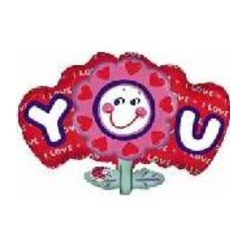 26" You Flower Shape Balloon