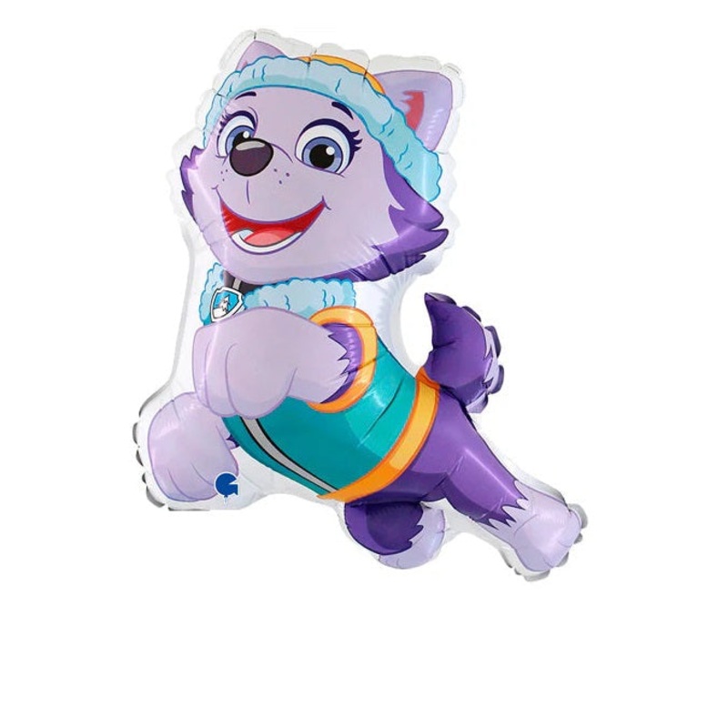 15" Airfill Only Paw Patrol Everest mini Foil Balloon