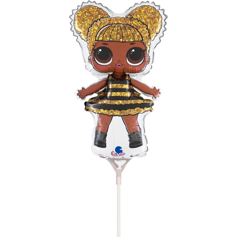 16" Airfill Only LOL Surprise Queen Bee mini Foil Balloon